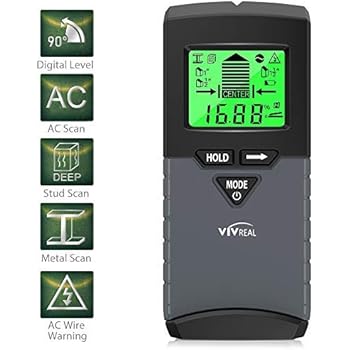 Amazon.com: Esolom - Buscador de pernos 3 en 1 con sensor de ...