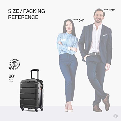 Samsonite-Omni-PC-Hardside-Expandable-Luggage-with-Spinner-Wheels-Black-Carry-On-20-Inch