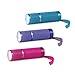 LUX-PRO - Tactical LED Multi Mode Handheld Flashlight, Maximum Brightness, LP395 Gels Glow-in-the-dark 9 LED Flashlight - PINK,PURPLE & BLUE