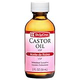 De La Cruz Pure Castor Oil, Expeller-Pressed, Non-GMO, USP Grade, Bottled in USA 2 FL. OZ.