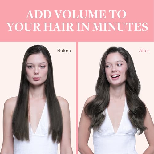GOO GOO Adhesive Hair Extensions Natural Hair, 45 cm 120 g 7pcs, 1C Mocha Brown, Real Natural Human Hair Extensions