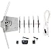 PremWing Outdoor HDTV Antenna 150 Miles Range for Digital TV, VHF/UHF/FM Radio with Remote Control