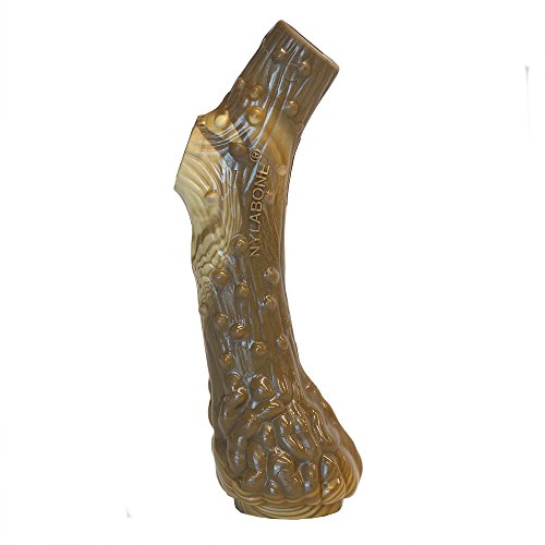 Nylabone Power Chew DuraChew Antler Rawhide Alternative Dog Chew Toy, Large