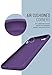 Smartish iPhone SE Slim Case - Gripmunk [Lightweight + Protective] Thin Cover for Apple iPhone SE 2022/2020 & iPhone 7/8 - Purple Orchid