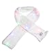 ZPTONE LED Scarf Light Up Costume Rainbow Colors Flashing White Scarf Rave Lights Halloween Costume Party Favors Light Up Toys Novelty Christmas Gift