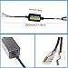 H1 H3 H7 LED Anti Flicker Headlight Canbus Error Free Computer Warning Canceller Resistor Decoders Capacitor Wiring Harness (Pack of 2)