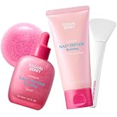 EQQUALBERRY Overnight Firming Duo (Serum + Wrapping Mask) - NAD+ Peptide Serum with 14 Peptides + Overnight Firming Mask for Face &amp; Neck, Korean Skincare