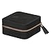 Ted Baker Jewelry Case with Gold Tassel Zipper Black Travel and Storage