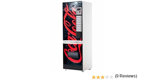 Pegatinas Vinilo para Frigorifico Máquina expendedora Cocacola ...