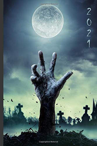 Amazon Com 2021 Rising Zombie Daily Planner 9781796302523 Depretis John G Books