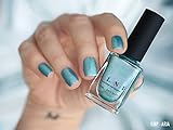 ILNP Aria - Sky Blue Ultra Holographic Nail Polish, Chip Resistant Manicure, Non-Toxic Nail Lacquer, Vegan, Cruelty Free, 12ml