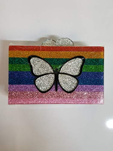 bari lynn acrylic clutch