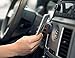 Moona Premium Universal Air Vent Magnetic Car Mount Holder with Fast Snap Technology for iPhone Galaxy and Nexus Cell Phone and Mini Tablet (Black)