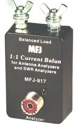 MFJ-917 Balun, 1:1, current, for SWR analyzer