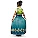 Anna Frozen Fever Deluxe Costume, One Color, Small (4-6)