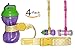 Sippy Cup Straps for Baby Bottle Toy Leash 4 Pack for Stroller High Chair Strap (Yellow/Pink)