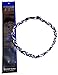 Sport Ropes Triple Titanium Necklace (Purple/Black/White, 18
