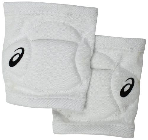 ASICS Setter Knee Pad, One Size Fits All, White