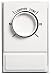 Broan 86W Line Voltage Wall Thermostat single pole rated 120/240VAC 22 amps Heater control