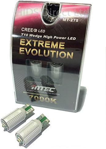 MTEC 501 W5W Extreme Evolution 5w CREE Canbus White LED Sidelight Bulbs