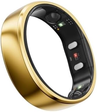Gen 2 Smart Ring, weltweit erstes Schlafapnoe-Monitoring, Keine App-Abonnement, 12 Tage Akkulaufzeit, Stress-/Herzfrequenz-/Frauen-Gesundheits-Tracker, kompatibel mit Android und iOS