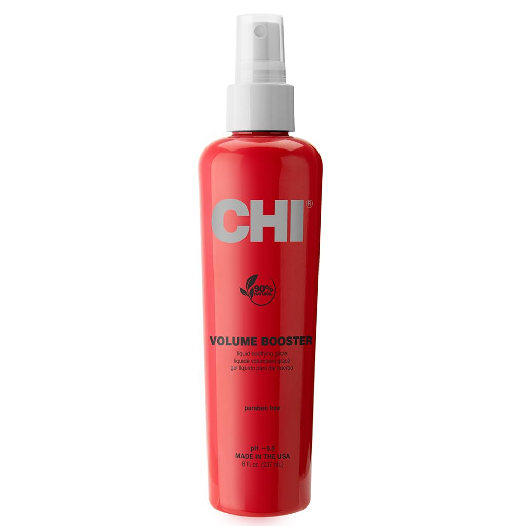 Photo 1 of * factory sealed *
CHI Volume Booster Liquid Bodifying Glaze, Flexible Hold For Volume, Body, & Thicker-Looking Hair, Sulfate & Paraben-Free, 8 Oz