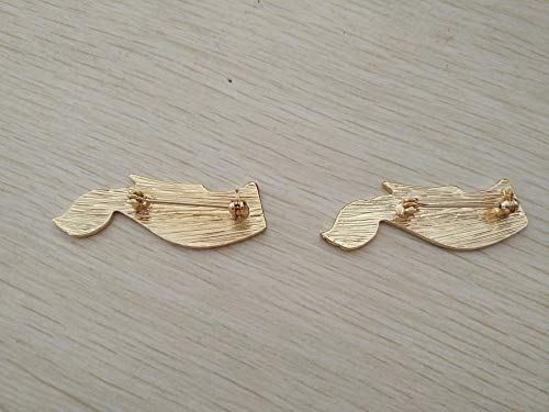 Autumn Water Japanese Koinobori Windsock Carp Wind Sock Flag Fish Brooches Pin Black Enamel Broche Badge Safe Lapel Pin for Boys - Thumbnail 5