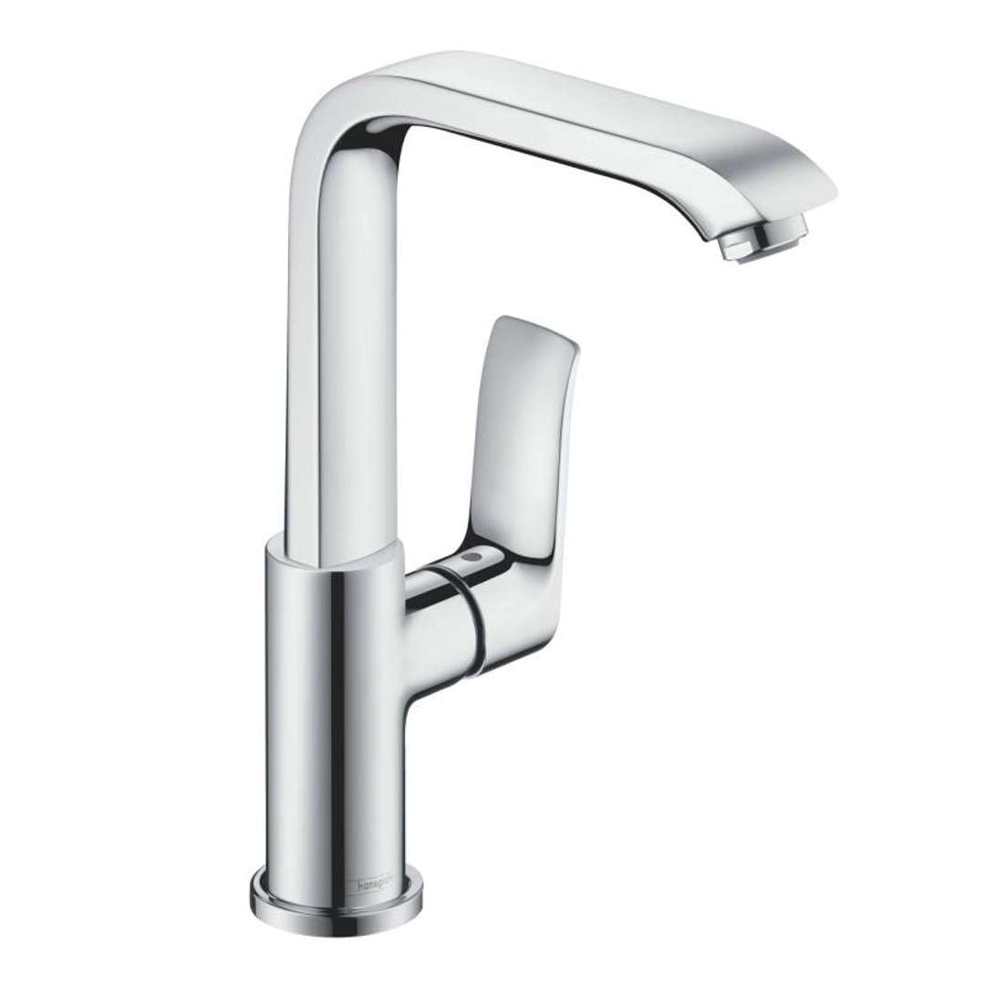 hansgrohe Metris basin mixer tap 230 without waste, chrome 31081000