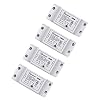 Sonoff Basic Smart Remote Control Wifi Switch Compatible with Alexa DIY Your Home via Iphone Android App (Sonoff 4Pack)