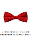 Men's Poly Satin Clip On Bow Ties