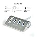 FREEGENE 3-Port Aluminum USB 3.0 Hub with SD/TF Card Reader Combo for iMac, MacBook Air, MacBook Pro, MacBook, Mac Mini, PCs and Laptops