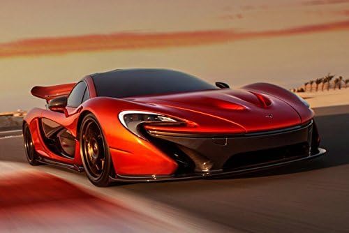 Amazon Com Lawrence Painting Mclaren P1 Mp4 12c Super Car Poster Boys Room Decor Inch Luxury Dream Cool Car Picture