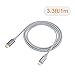 CableCreation Micro USB to USB C Cable 3.3FT, Braided USBC to MicroUSB OTG 480Mbps Cord for Wall Chargers, MacBook Pro Air Galaxy S22 S21 S20 S10 Pixel 5/4/3/2 & More, 1M Space Gray