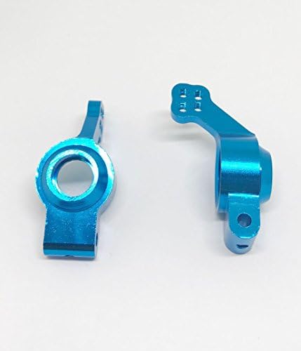 New RedCat Racing Tornado EPX / EPX PRO Rear Blue Aluminum Hub Carriers 02130B