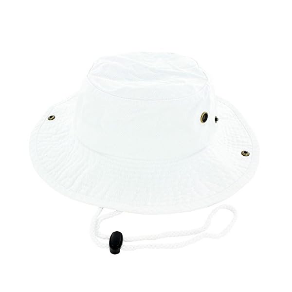 WhiteUS-SellerCotton-Hat-Boonie-Bucket-Cap-Summer-Men-Women