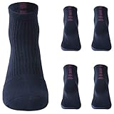 diwollsam Basketball Socks Cushioned, 1/3/5 Pairs Men Women Cool Breathable Cotton Ankle Casual Sport Running Hiking Dress Socks