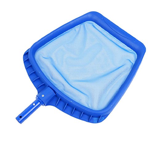 Pool Leaf Net, Leewa Skimmer Leaf Rake Mesh Net for Removing Swimming Pool Leaves and Debris (Blue, 44.530 cm)
