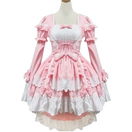 Gilrs japan cosplay lolita maid halloween fancy dress c…