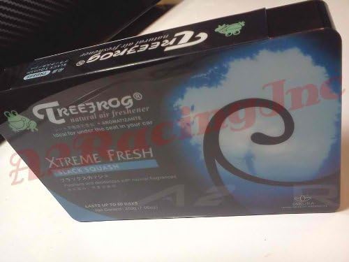 TreefrogXtreme Fresh Black Squash x10pcs Natural Japanese Air Freshener for Auto/Home/Office
