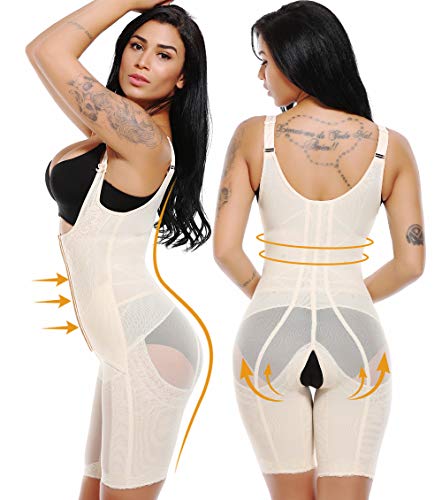 MISS-MOLY-Donne-Body-Shaper-Guaina-Contenitiva-e-Modellante-della-Coscia-Reducer-15X3-Hook-Dimagrante-Shapewear-Corsetto