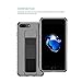 dodocool for iPhone 7 Plus Case with Foldable Kickstand Grip Holder, Crystal Clear Protective Case, Non-slip Shock Absorption Scratch Resistant