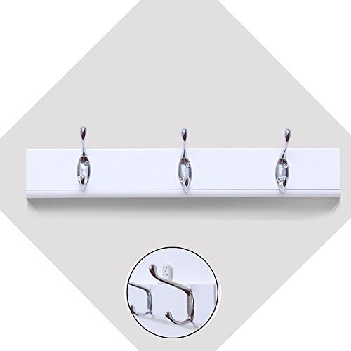 Simple Modern Standing Coat Rack Clothes Hook Wall Shelf 3/4/5/6/7/8 Hooks Natural Towel Rack Double Hook ( Size : 3 hooks )