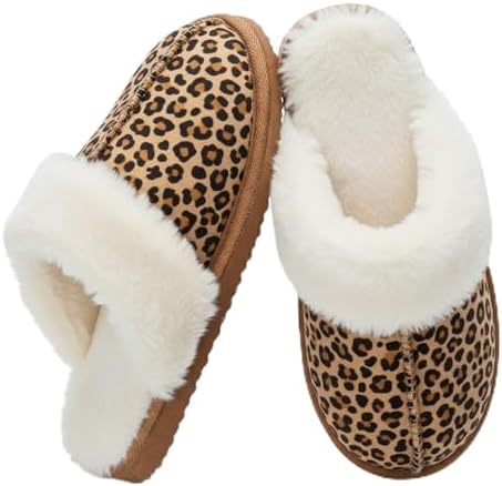Amazon.com | Epsion Womens Winter Warm Slipper Faux Fur  display picture 3