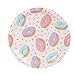 Juvale Donut Themed Party Decorations Kit - 144-Piece Pink Paper Set, Serves 24 - Donut Plates & Napkins, Cups & Cutlery - Sprinkle Party Decorations