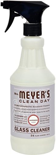 2Pack! Mrs. Meyer's Glass Cleaner - Lavender - Case of 6 - 24 oz