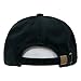 DECKY Two Ply Polo Caps Baseball Hats (Adjustable, BLACK)