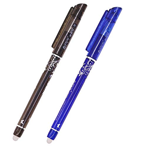 Ballpoint Pens - pcs Erasable Pen Blue Black Refill 0.5mm Tip Student School Quality Office Stationery Creative Writing Pen Gift Pen Promotion - by LA - 1 PCs - Thumbnail 2