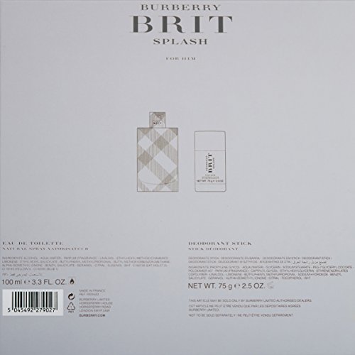 burberry brit splash gift set