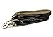 Leerburg Leather Dog Leash - Black - 6 Foot by 3/4 Inch - Handmade by The Amish w/Stainless Steel Hardware
