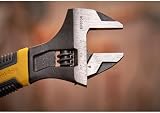 Stanley Adjustable Wrench 30 x 200 mm Protective Finish Bi-Material Handle view 15